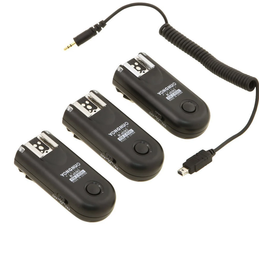 3 шт. Беспроводная вспышка триггер YONGNUO RF 603 II N3 для Nikon D750 D610 D600 D5500 D5300D3300 D3200 D7500