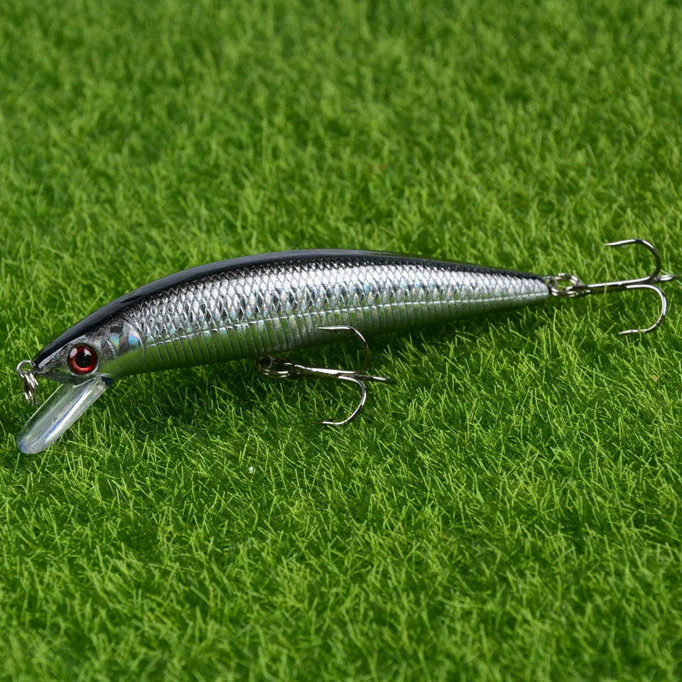 1 шт. жесткие рыболовные приманки Minnow 9 5 см/9 г плавающие наживки пластиковые