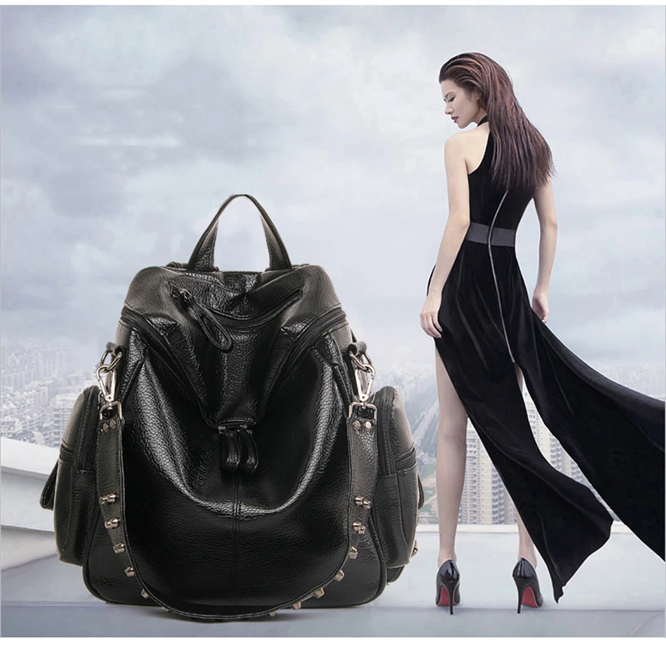 3 em 1 designe mochila bolsa de