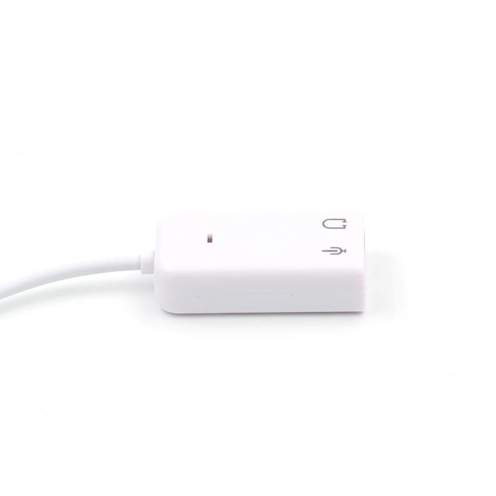 Внешняя USB Аудио Звуковая карта адаптер 7 1 виртуальный канал с кабелем микрофон 3 5