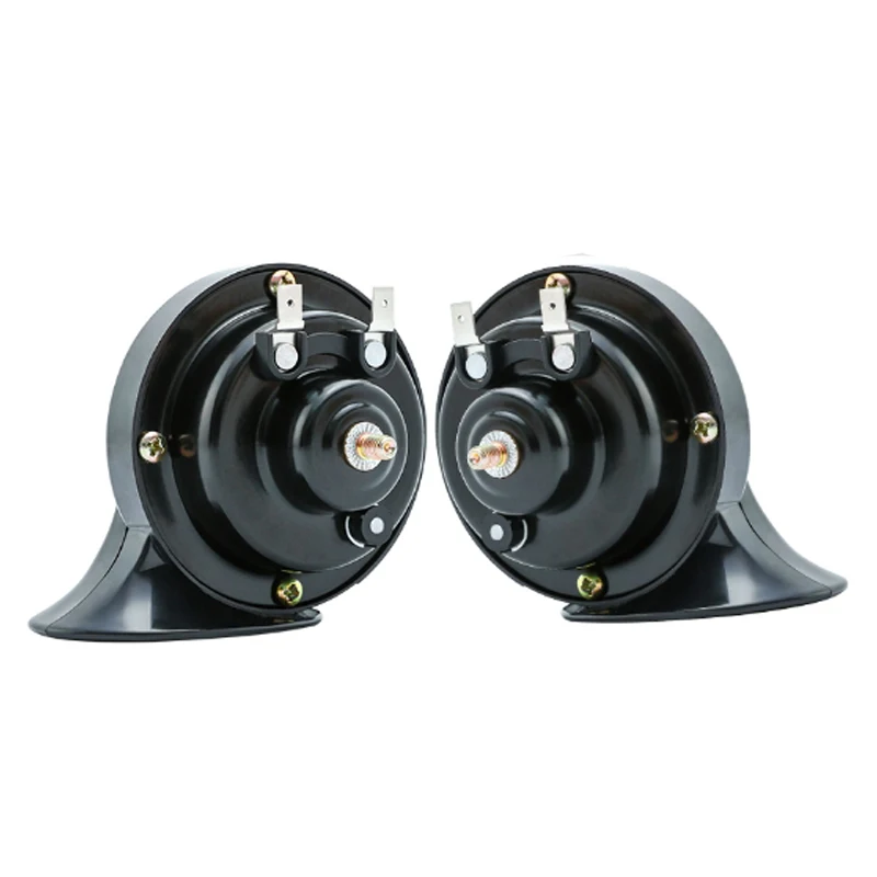 Cena 12V wodoodporny klakson uniwersalny ślimak trąbka pneumatyczna wysokie i niskie ciśnienie głośnik tubowy 130db dla samochodów motocykl ciężarówka