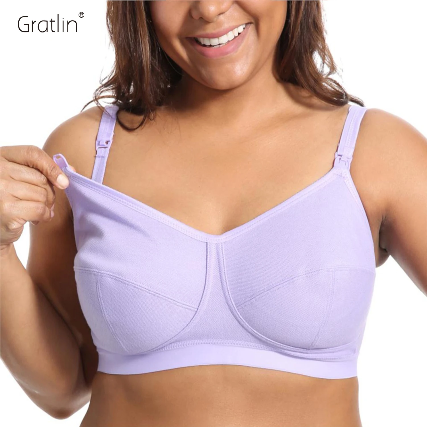 Women's Breathable Supportive Plus Size Cotton Maternity