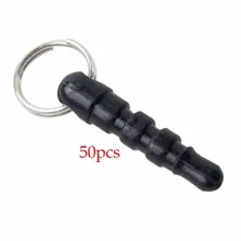 Набор из 50 DIY смартфон мобильный телефон Шарм универсальный 3,5 мм пылезащитный Разъем для наушников с отверстием и