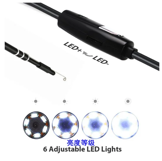 Otoscope endoscope HD 1.3 million diameter 5.5mm pick ear track endoscope visible ear Otoscope endoscope HD 1.3 million diameter 5.5mm pick ear track endoscope visible ear