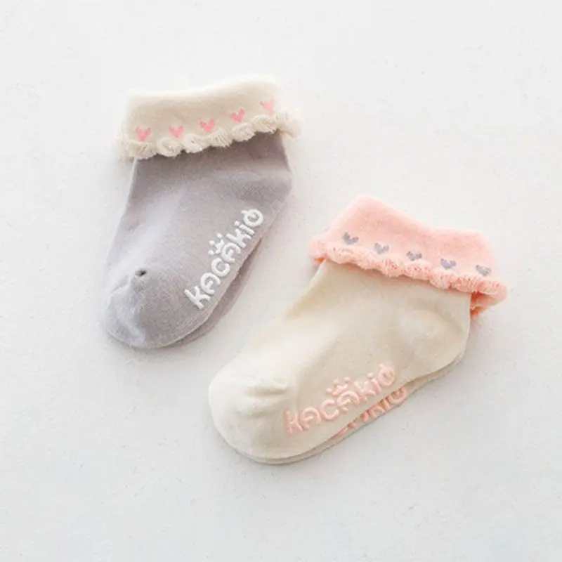 

New 0-4Y Toddler Kids Baby Girl Socks Cotton Breathable Anti-Slip Ankle Lovely Socks