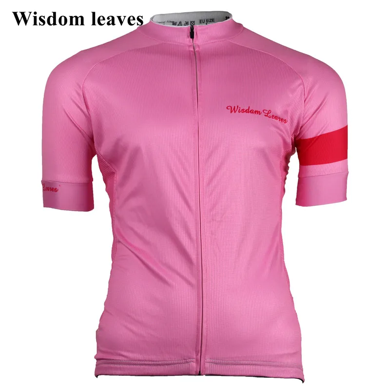 

Wisdom Leaves 2019 Women cycling jersey t-shirt roupa Women bike maillot ciclismo equipos Team cycling clothing camisa ciclismo