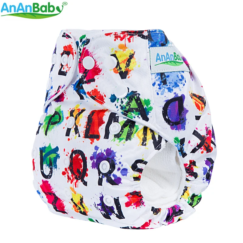 Baby Nappies Children Cute Lovely Print Patterns Diaper With an Insert Twenty- three Designs for You Choose