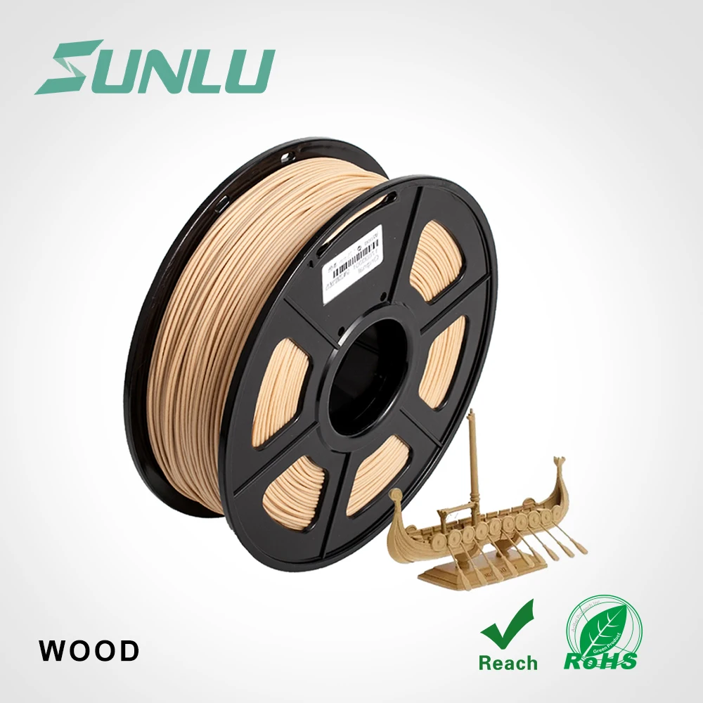 

wood 3d printer filament high quality filament 1.75mm/3.0mm 1kg spool wood for 3D feeding rod plastic tube supports OEM and ODM
