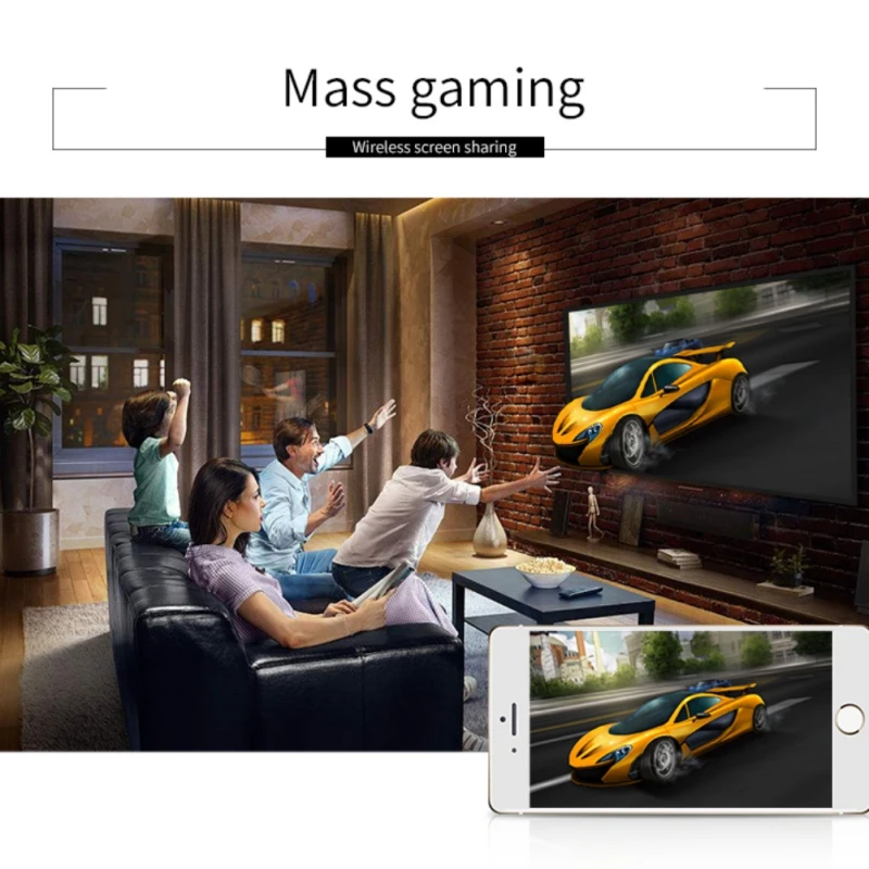 Универсальный 1080P HD 2 4G Wifi TV Stick беспроводной HDMI ключ Miracast Airplay DLNA экран Mirroring