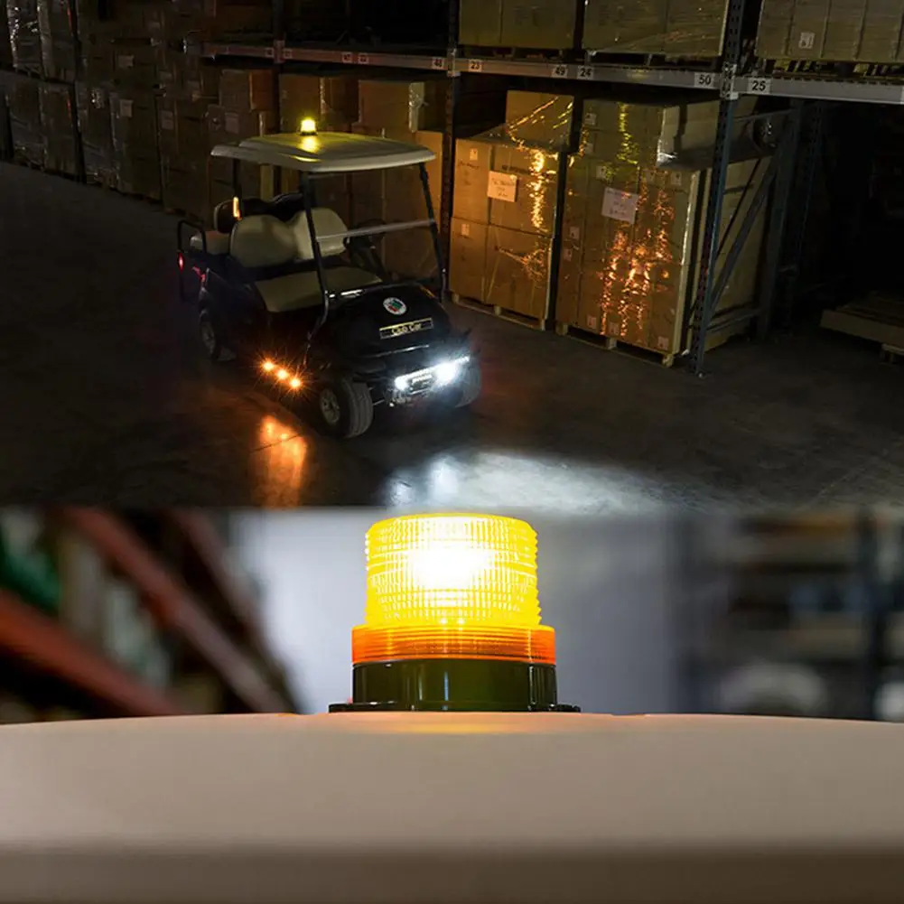 Adeeing 12 В/24 В светодиодный мигающий Предупреждение светильник для автомобиля, грузовика, полицейский светодиодный мигающий аварийный светильник, s маячок, лампа с магнитным креплением