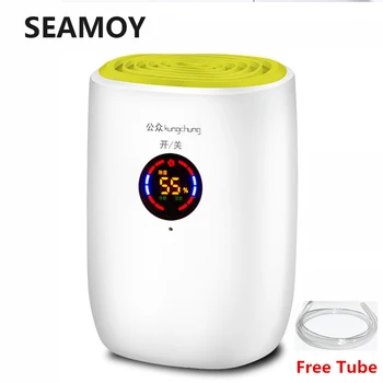 

Mini Dehumidifier Moisture Absorbe Air Dryer LCD Display Auto-off Dehumidifiers Air Purifier 110V 220V