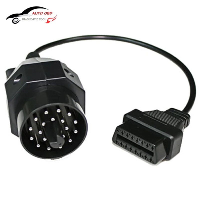 Кабель адаптер OBD 2 II для bmw 20 штырьков штырьковый штекер к OBD2 16 гнездовой разъем e36