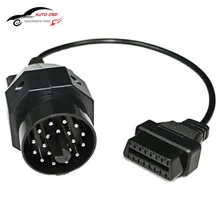 Кабель адаптер OBD 2 II для bmw 20 штырьков штырьковый штекер к OBD2 16