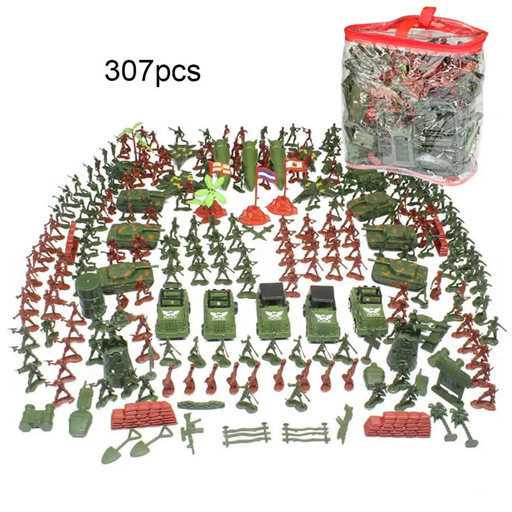 Mini Soldiers Model Army Men Combat Special Forces Action Figures Toys Soldier Army Men Figures & Accessories Military Plastic T