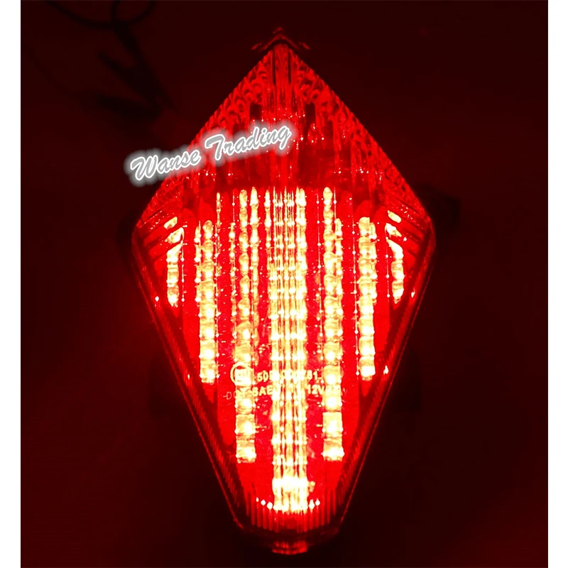 Waase E Marked задний фонарь Taillamp тормоз поворотники Интегрированный Светодиодный