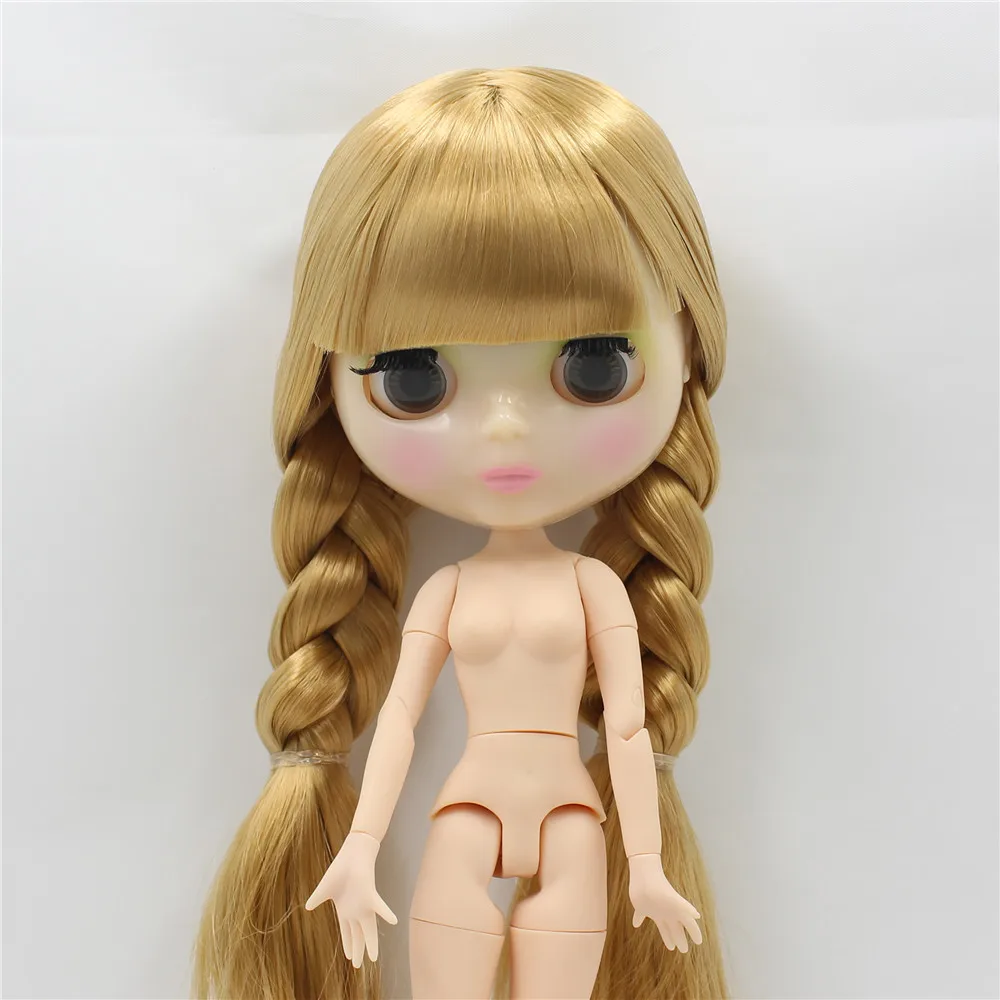 Ледяная фабрика Blyth кукла шарнир тело bjd игрушка светлые волосы прозрачное лицо подарок 1/6 30 см голая кукла