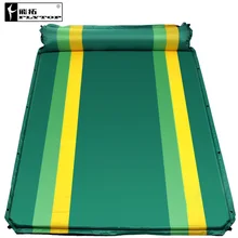 Flytop пара 2 человек автоматическая надувная подушка для отдыха на открытом воздухе палатка матрас влагостойкий коврик для расширение и утолщение