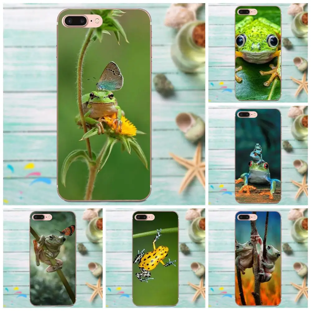 

Soft Silicone TPU Transparent Cute Case Frog For Galaxy Alpha Core Note 2 3 4 S2 A10 A20 A20E A30 A40 A50 A60 A70 M10 M20 M30
