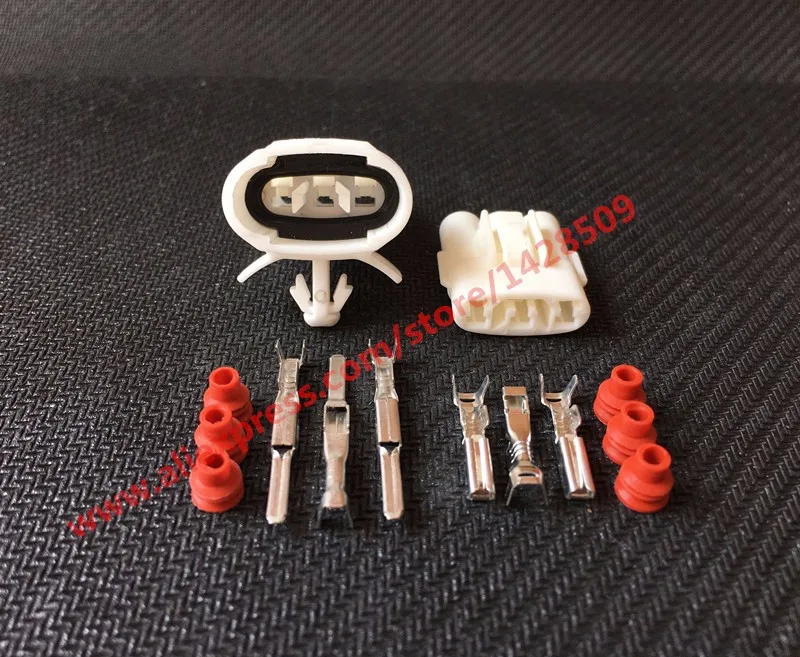 10 комплектов 3-контактный разъем Sumitomo 6187-3281 6180-3261 гнездо и штекер для Honda