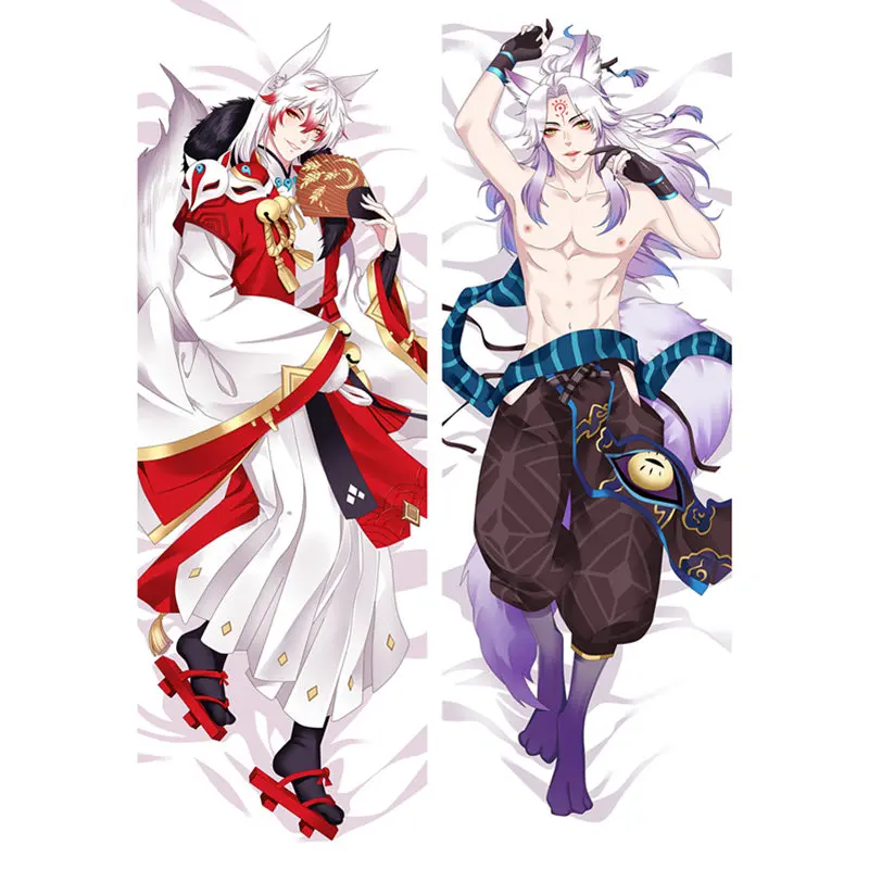 

Anime game Onmyoji pillow Covers Dakimakura case Cool boys 3D Double-sided Bedding Hugging Body pillowcase Customize OL02A