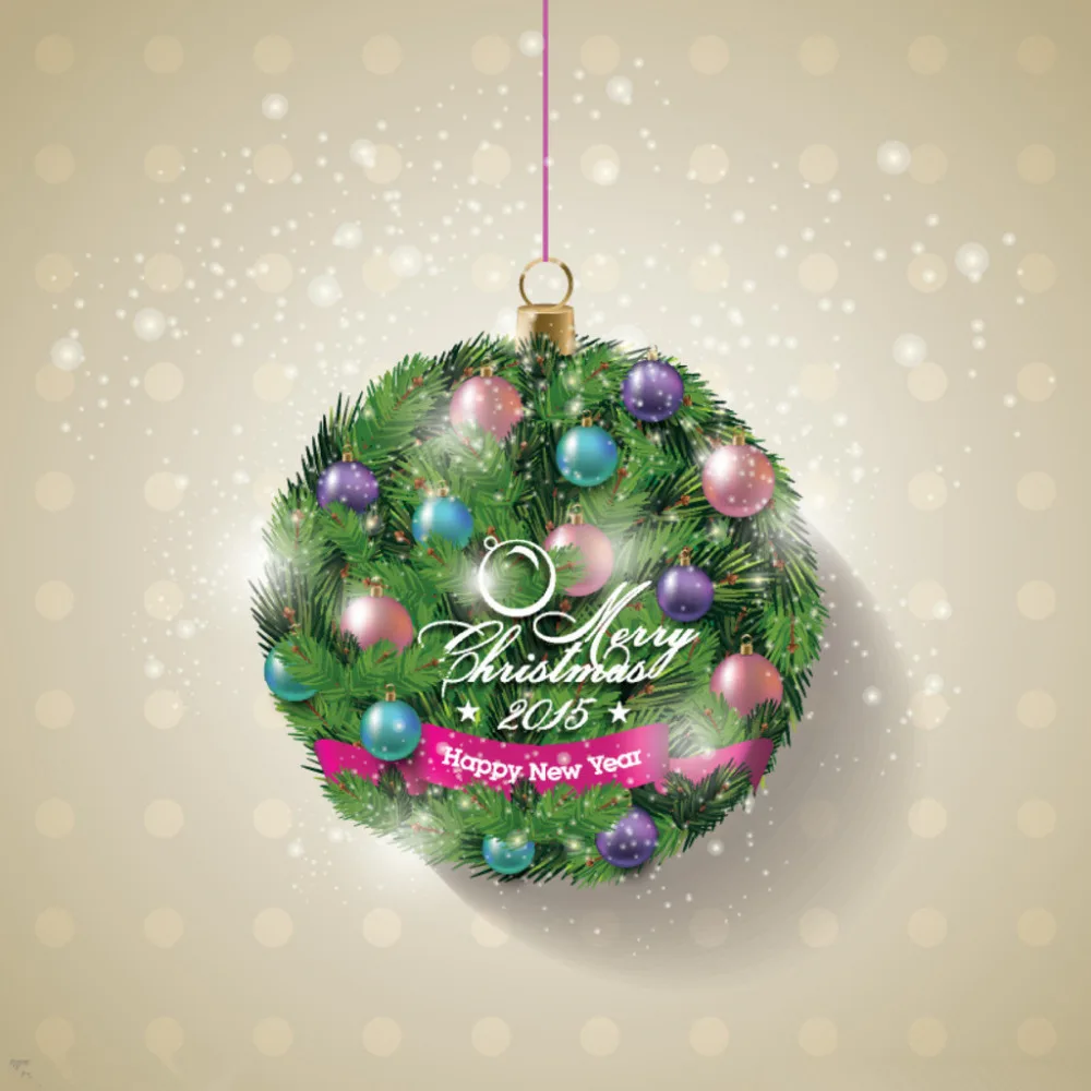 

8x8ft Christmas theme Vinyl Custom Photography Backdrops Props Studio Background EPK-367