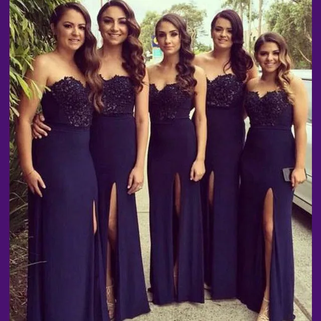 Purple Bridesmaid Dresses