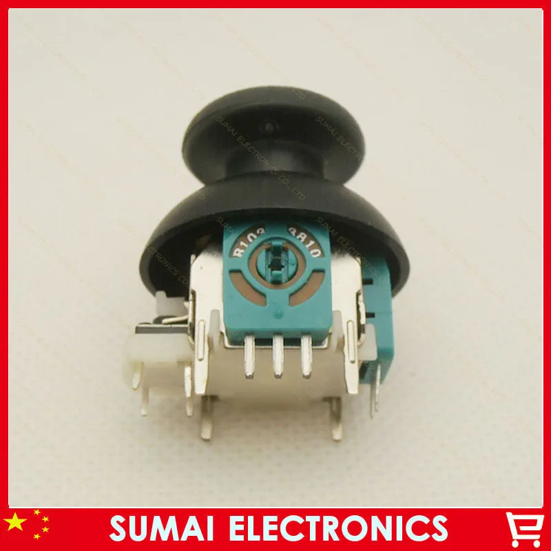 

30pcs Analog Thumb sticks Thumb Grip Stick Cap&30pcs 3D Analog joystick Repair Part For PS2 Controller