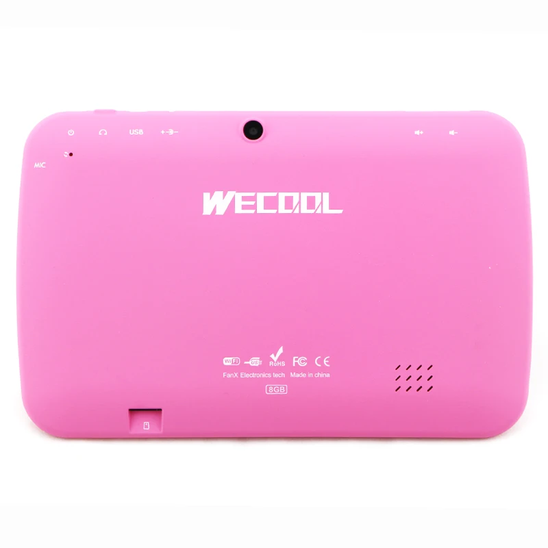 7 дюймов WeCool детский Подарочный планшет ПК 8 ГБ 4 ядра Android Baby PAD предустановлен много EDU игры предназначены для подарок на день рождения ребёнка