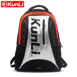 2017 новые KUNLI сумка для теннисных ракеток большой ёмкость для 35L бадминтон Сумка спортивная Raquetas де Tenis рюкзак Открытый swagger