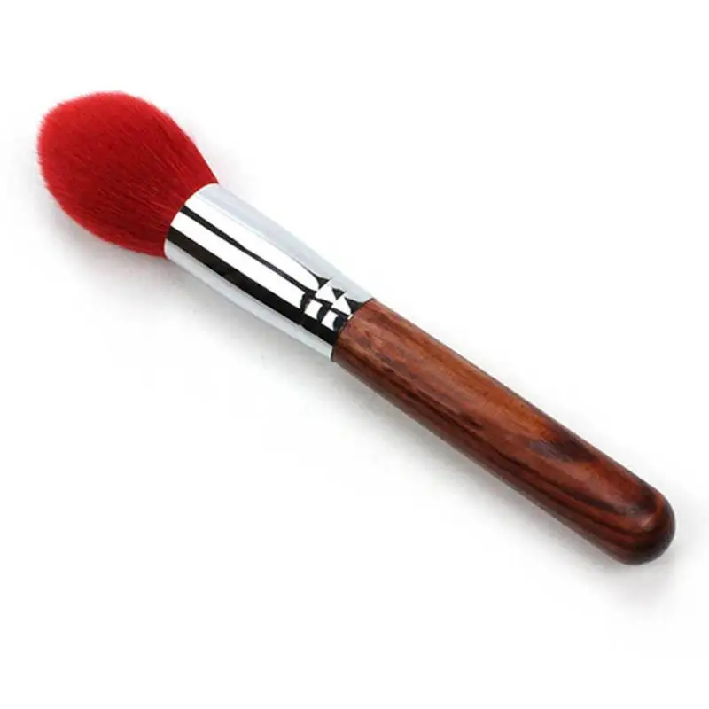 Старший штамп кисти для макияжа красный Foundation Brush make-up Кисти косметической пудра Кисть для макияжа Красота инструмент