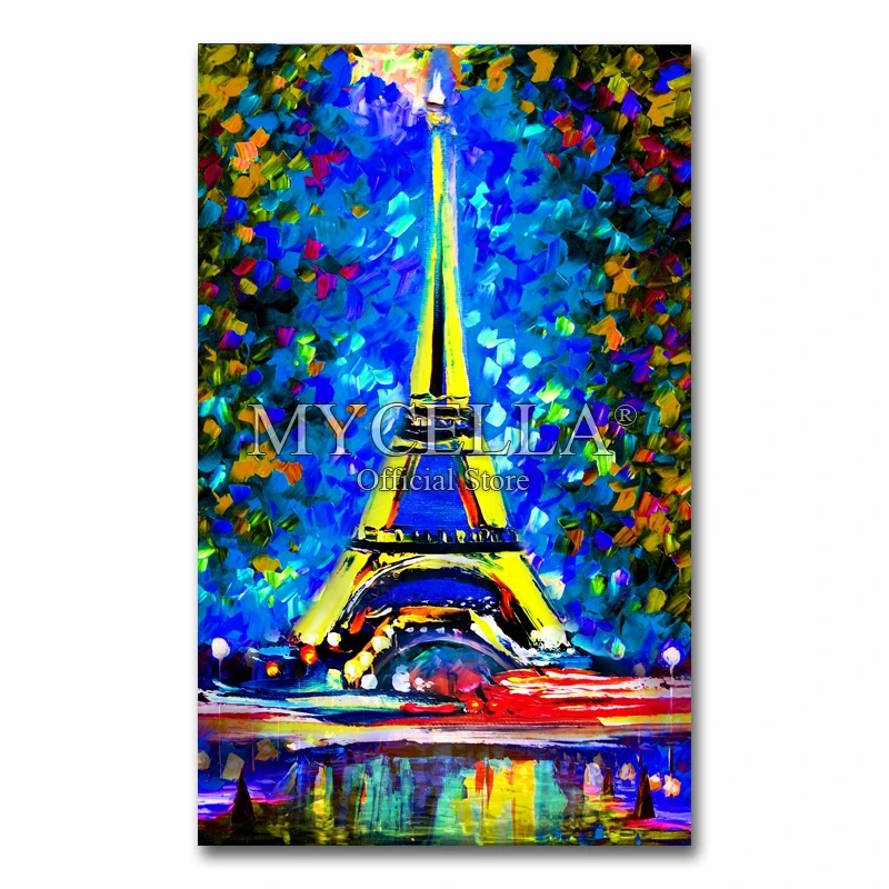 

Paris Tower 5d Diy Diamond Painting Cross Stitch Full Square Embroidery Mosaic Scenery Pictures Rhinestones Home Decoration