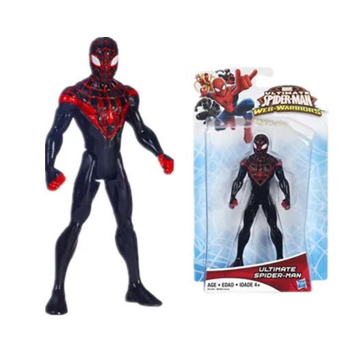 blue spiderman figure