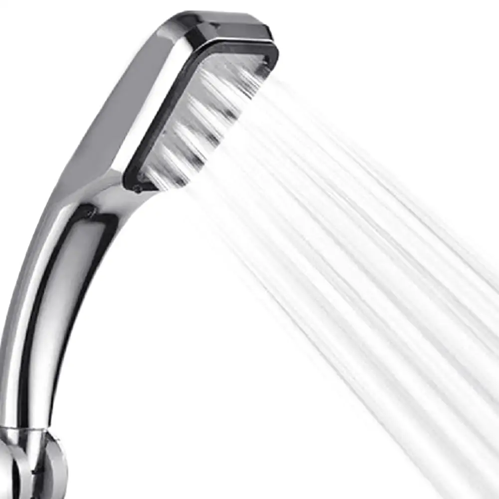 

Bathroom Pressurized Water Saving 300 Holes Square Shower Head Sprayer Nozzle New