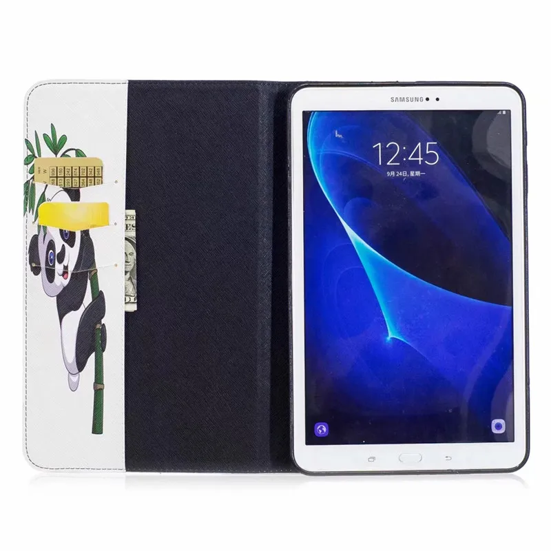 Флип PU кожаный чехол для SM T580 Tab A6 10 1 2016 Чехол планшета Samsung Galaxy A T585 T587