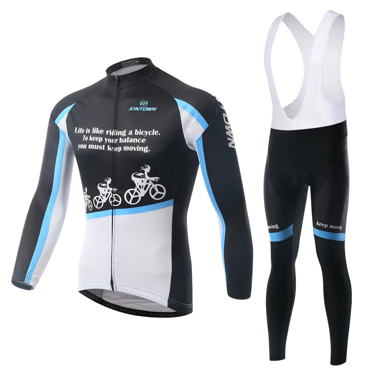 

BOODUN Snow Ride Line Service Straps Long Sleeve Suit Bicycle Serve Catch Down Windbreak Keep Warm Function Underwear