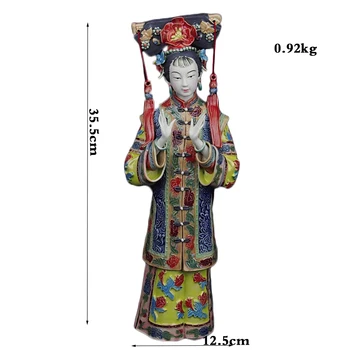 

Porcelain Antiques Ceramic Angel Figurines Chinese Collectible Statue Marvel Crafts Art