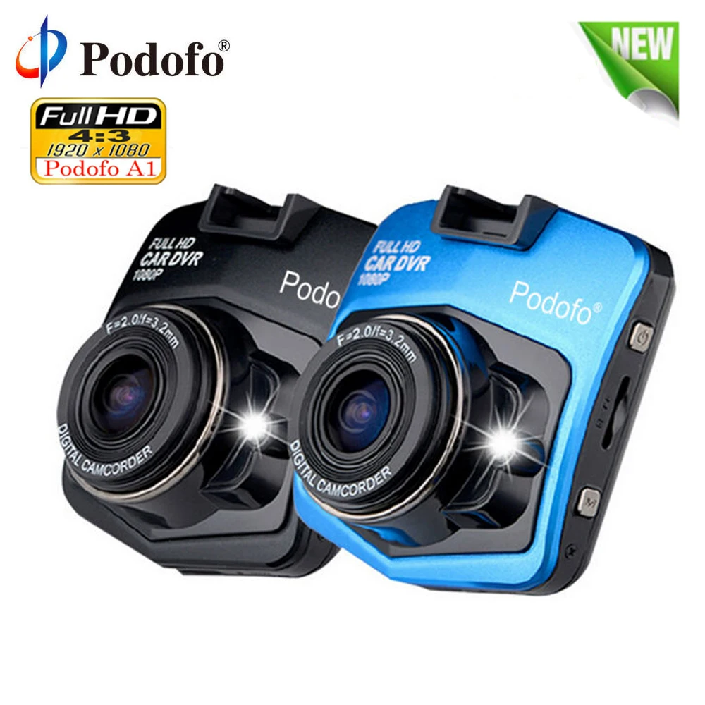 Podofo A1 Car DVR Dashcam Full HD 1080P Video Recorder Registrator Night Vision G-Sensor Car Camcorder Mini DVRs Dash Cam Camera Podofo A1 Car DVR Dashcam Full HD 1080P Video Recorder Registrator Night Vision G-Sensor Car Camcorder Mini DVRs Dash Cam Camera