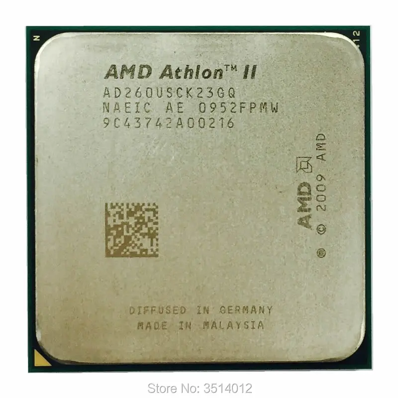 Двухъядерный процессор AMD Athlon II X2 260u 1 8 ГГц AD260USCK23GM/AD260USCK23GQ Socket AM3|socket am3|cpu processorathlon ii