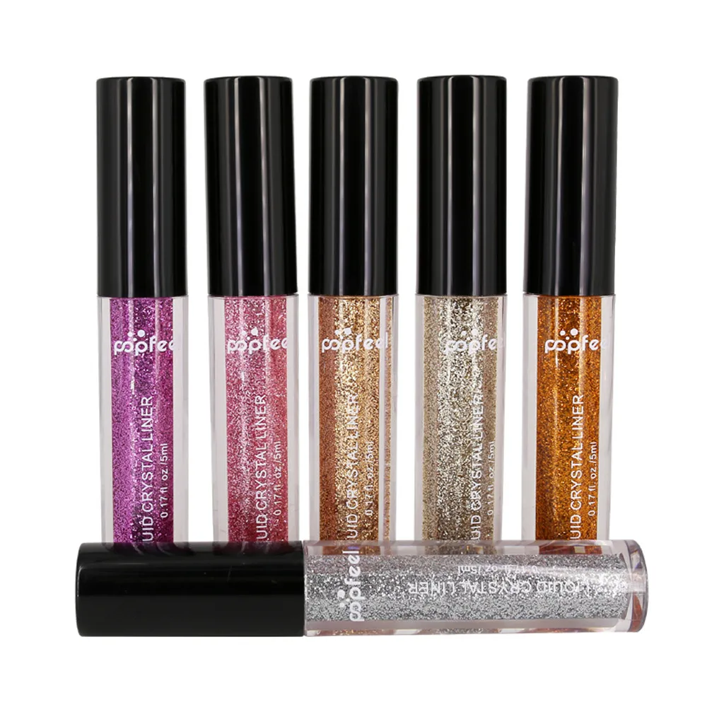 Ladies Eye shadow 6 Pcs Metallic Shiny Smoky Eyes Eyeshadow Waterproof