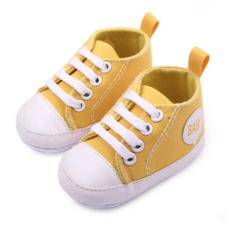 Newborn First Walker Infant Baby Boy Girl Kid Soft Sole Shoes Sneaker ...