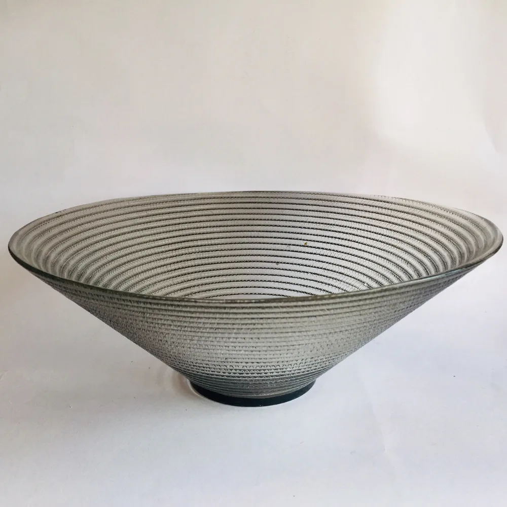 

NEW! Diam 30cm Glass Large Size salad bowl,USD32.50/PC