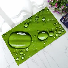 Amellor 3D капли воды пол Ковры коврики нескользящей резиновой назад Забавный Коврик для прихожей открытый вход коврики и ковры