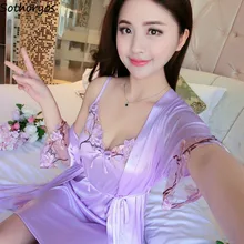 Наборы платьев женские летние милые тонкие сексуальные соблазнительные кружевные двухсекционные с коротким рукавом женские s домашняя одежда женские повседневные Мягкие