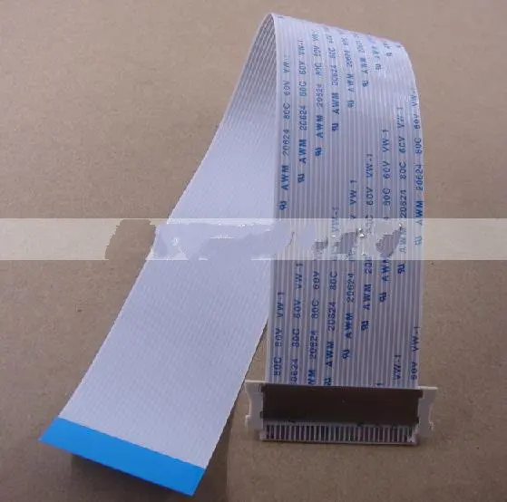 

Flexible Flat Cable FFC Cable 30 Pin 1.0 Pitch Same Direction With Connector For TTL LCD Monitor 25cm*3.1cm Free Shipping