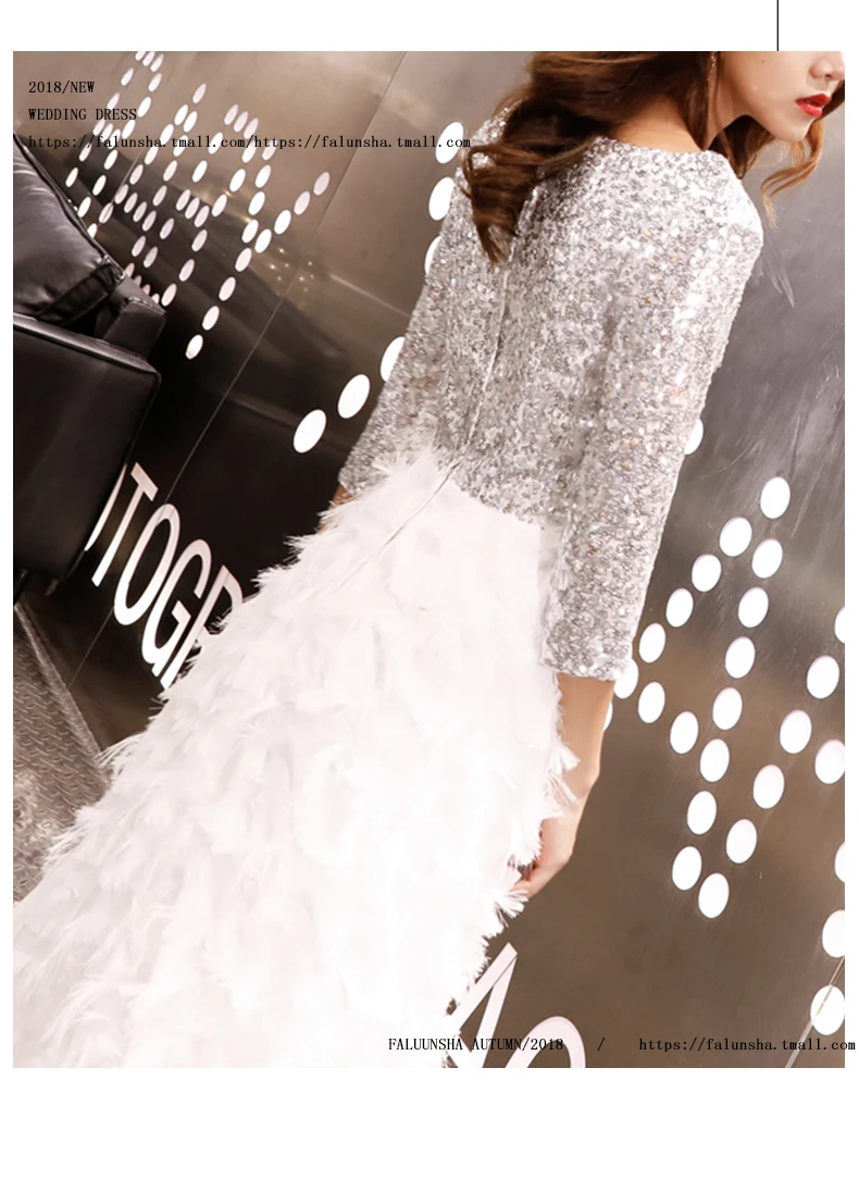 Вечернее платье weiyin De Soiree Новое Элегантное ТРАПЕЦИЕВИДНОЕ белое кружевное длинное вечернее платье с v-образным вырезом вечерние платья, расшитые пайетками WY1112