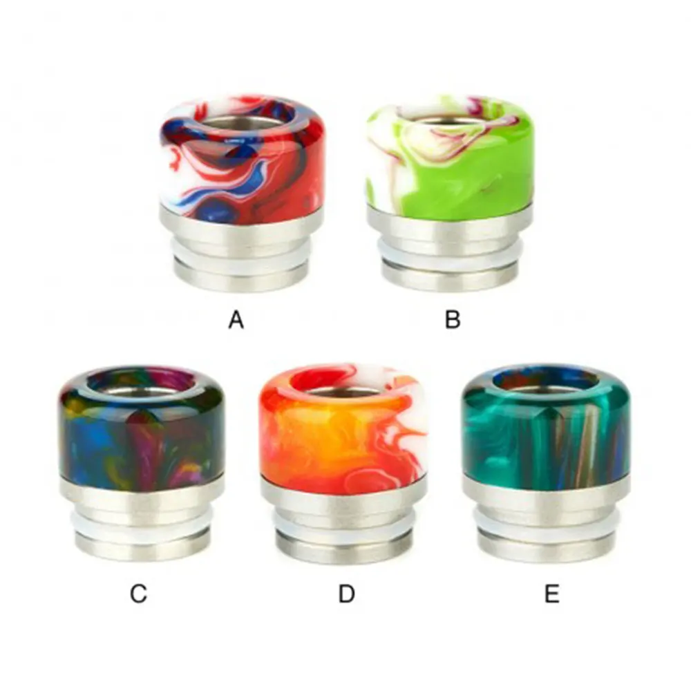 

Wholesale 100 Pcs Multicolored Resin 810 Drip Tip 0343 Mouthpieces for RTA Tank Atomizer Electric Cigarettes Vape Accessories