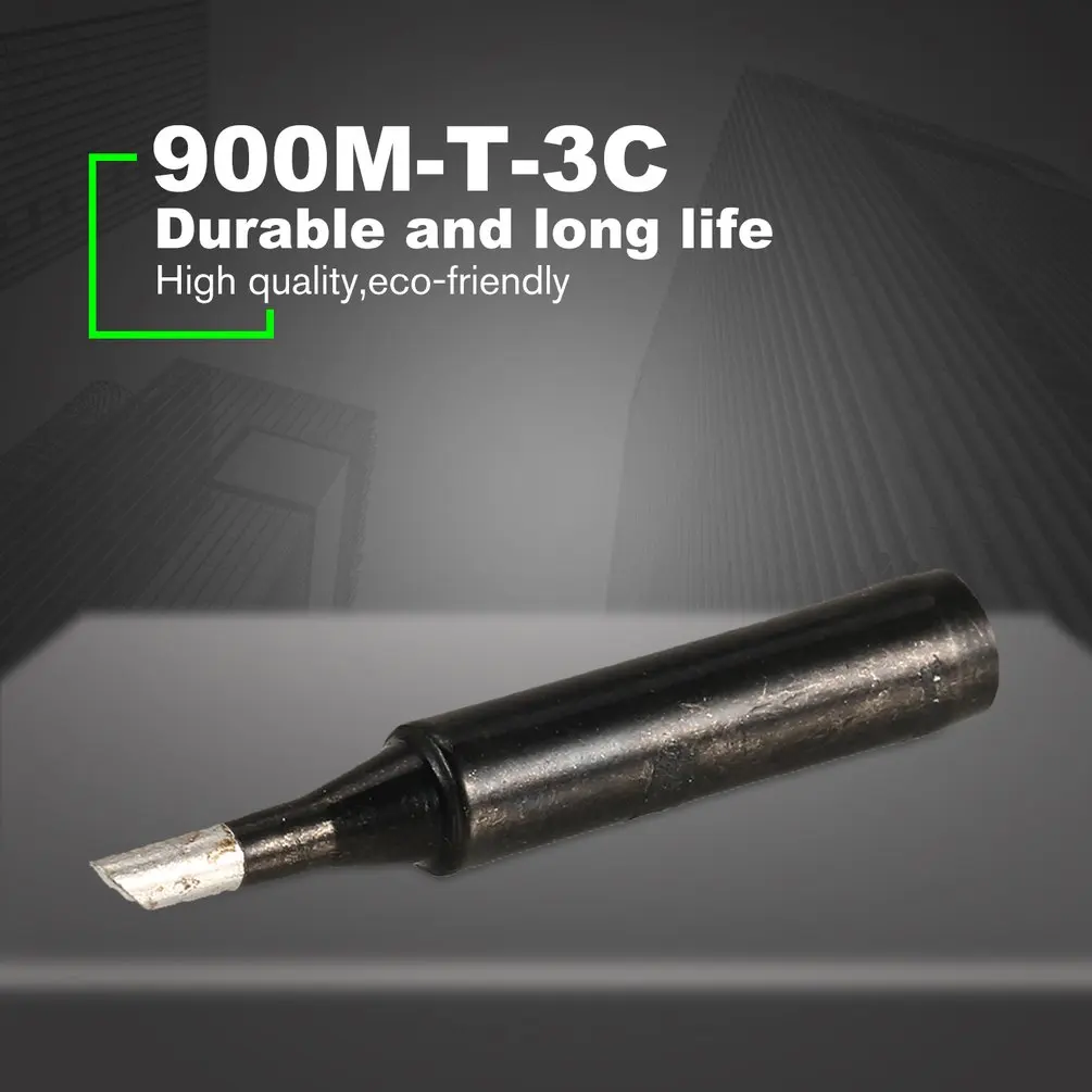 

5PCS 900M-T-3C Solder Soldering Iron Tip Replacement Rework Station Tool Lead-free Welding Head Bits Electric DIY Repair
