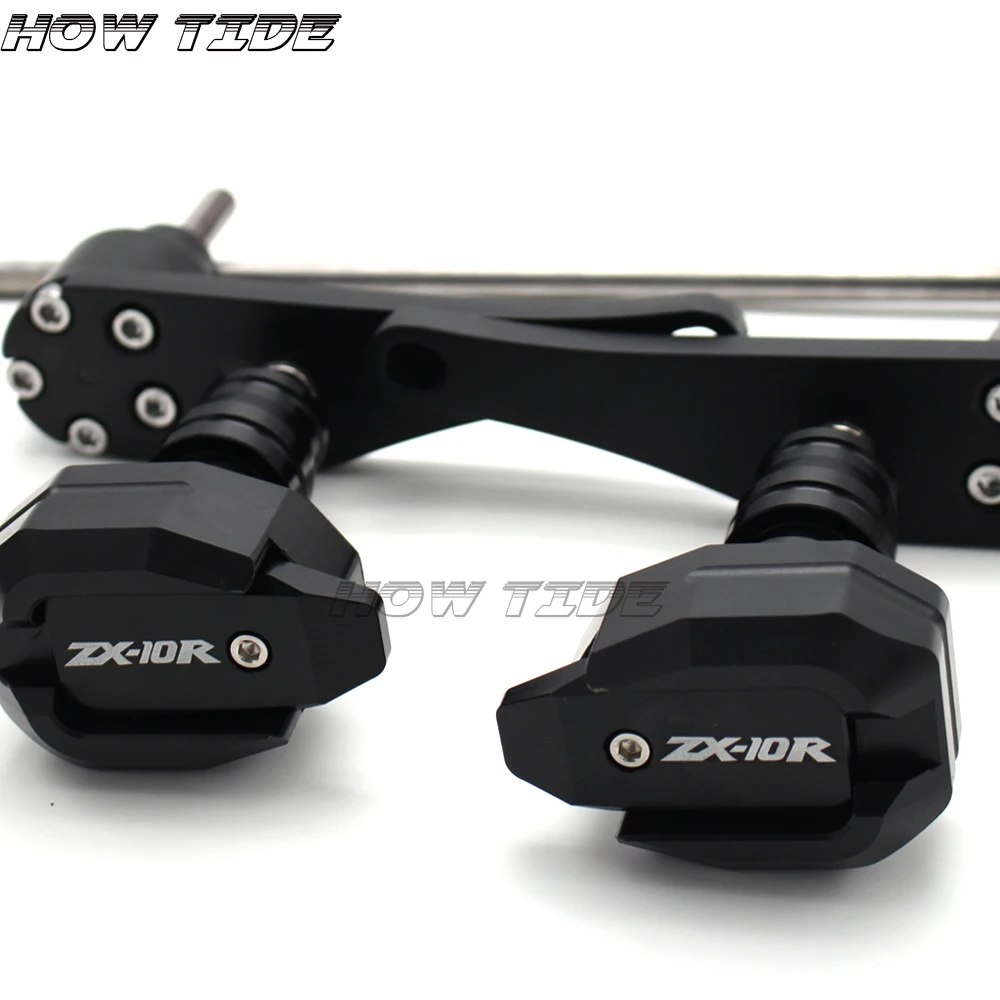 Heinmo Frame Sliders Crash Caps Pads Engine Protection for Kawa' Ninj' ZX10R 08-10 