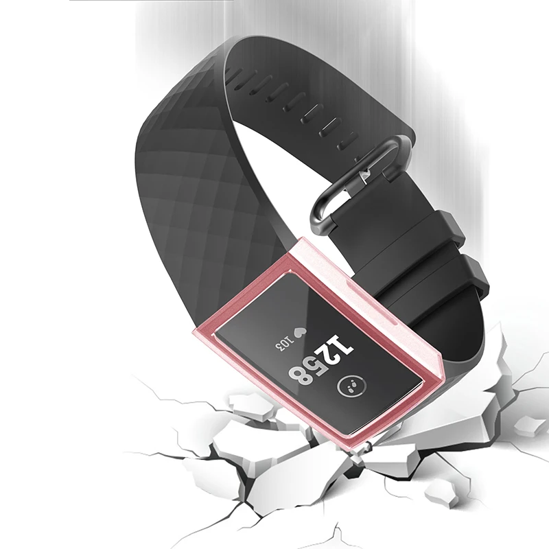 Ультратонкий Мягкий Прозрачный ТПУ защитный силиконовый чехол для Fitbit Charge 3