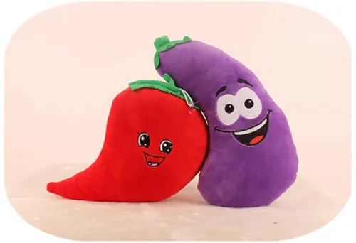 plush vegetables cartoon toys gift soft 8